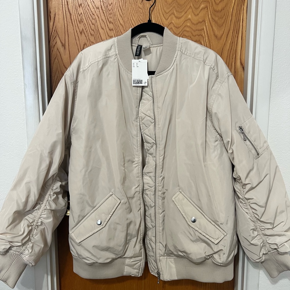 H&M Padded Bomber Jacket